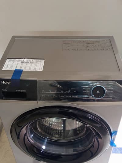 Haier -8kg-Inverter Front loading washing Machine -Fully Automatic