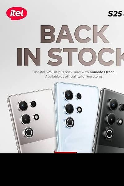 Itel S25 12/128 box pack