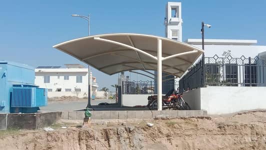 Parking shade for cars / Heat & waterproof shade / Pvc car porch shade