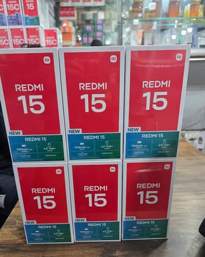 Redmi 15 Box Pack/ Redmi Note 15 Pro / Note 14 / 15C / A5 / Poco C75