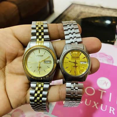 Two  original Citizen watches