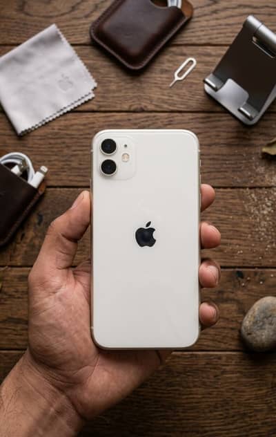 iPhone 11 64GB Dual PTA Approved | Face ID OK | Battery 75%