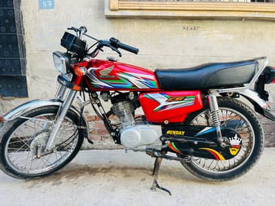 Honda CG 125CC  Model 2023