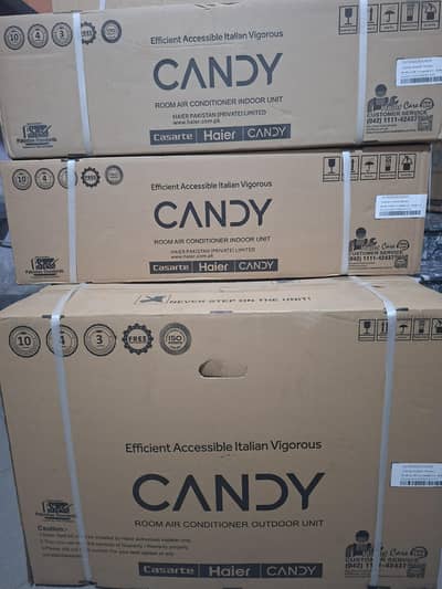 Haier Candy 1.5 Ton new Model DC Inverter AC