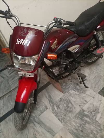 used bike Honda pridor 2017  model.