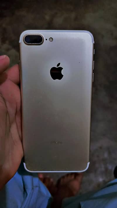 iPhone 7 plus PTA all ok 10 by 10 condition panel change 32GB
