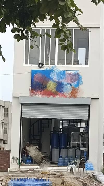2 Marla Dubble Storey Shop Available For Sale In Nasheman Iqbal Phase 2 College Road Lahore