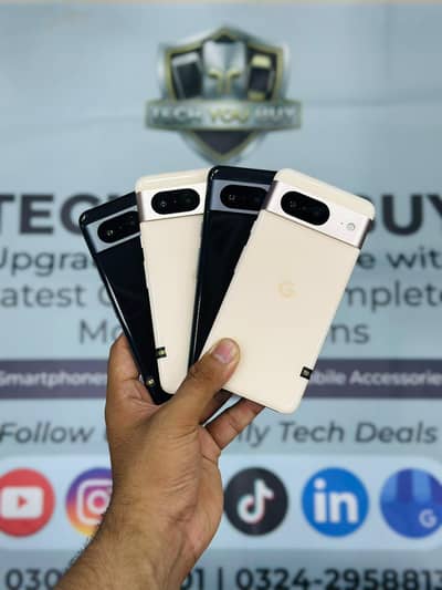 Google Pixel 8 | 8GB Ram & 128GB Rom | Official Pta Approved