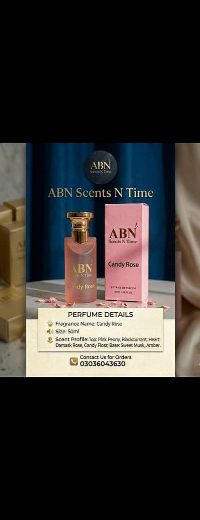 Candy Rose BY ABN | Perfumes| Fragrances| 50mL
