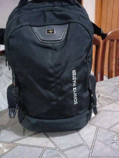 school bag and tourist bag