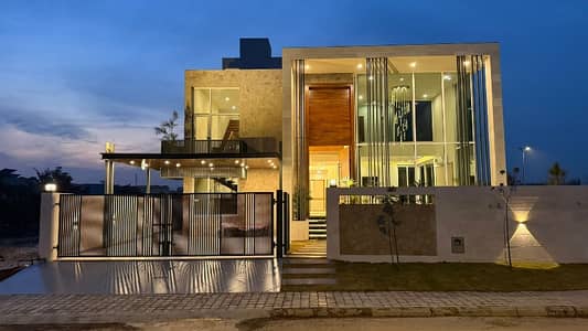 DHA 2 basement house   Kanal with swimming pool lift installed 5 bedroom attached bath  Basement drawing room dining swimming pool   Corner double height