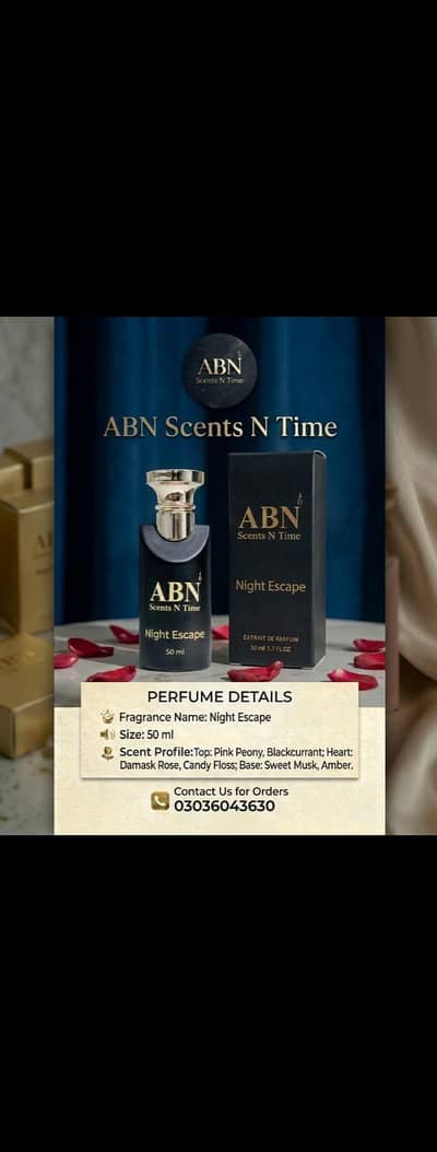 Perfume| perfumes| Night Escape BY ABN | FRAGRANCES