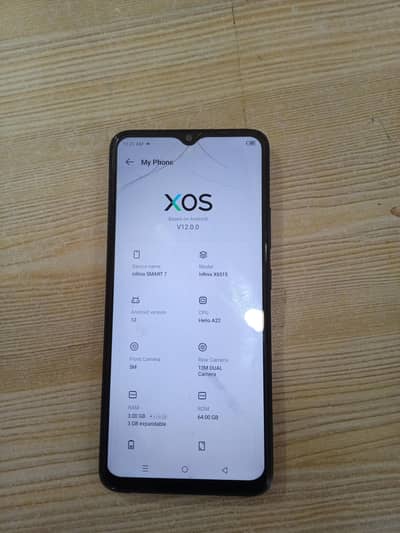 Infinex Smart 7 HD 3+3/64 for sale or exchange