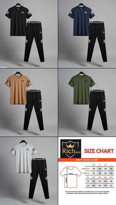 men's tracksuit 2pc size  small to XXL delivery all over