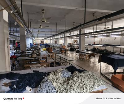 Factory For Rent With Machines