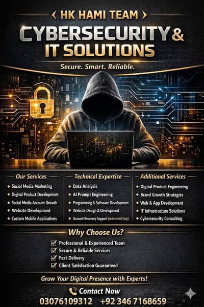  HK HAMI TEAM | Cybersecurity & Premium IT Solutions 