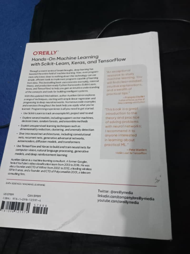 Hands-On Machine Learning with Scikit-Learn, Keras and TensorFlow 1