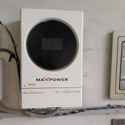 maxpower suntronic 6kw  pv 7000