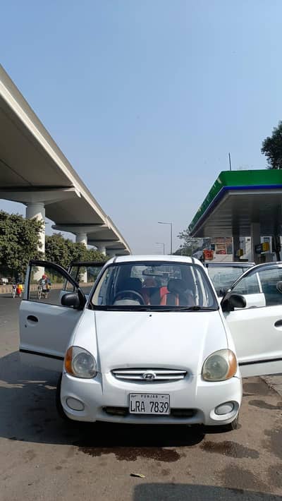 Hyundai santro 2001 model 2002 registered chat piller genuine