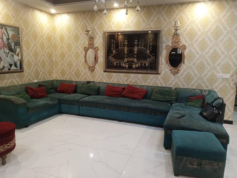 L shape sofa set 3