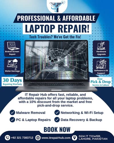 Fast & Reliable Laptop Fixing – Expert Technicians Available