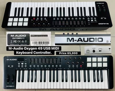 M-Audio oxygen 49 USB Midi / Piano / Keyboard / Guitar / Amp