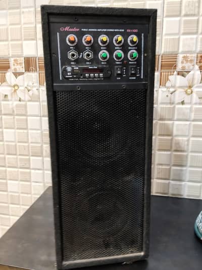 DOUBLE SPEAKER OUTDOOR AND INDOOR