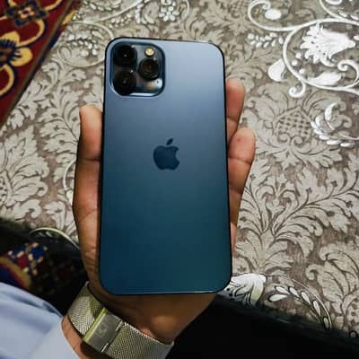 Apple  i phone 12 pro max blue colour 128 gb