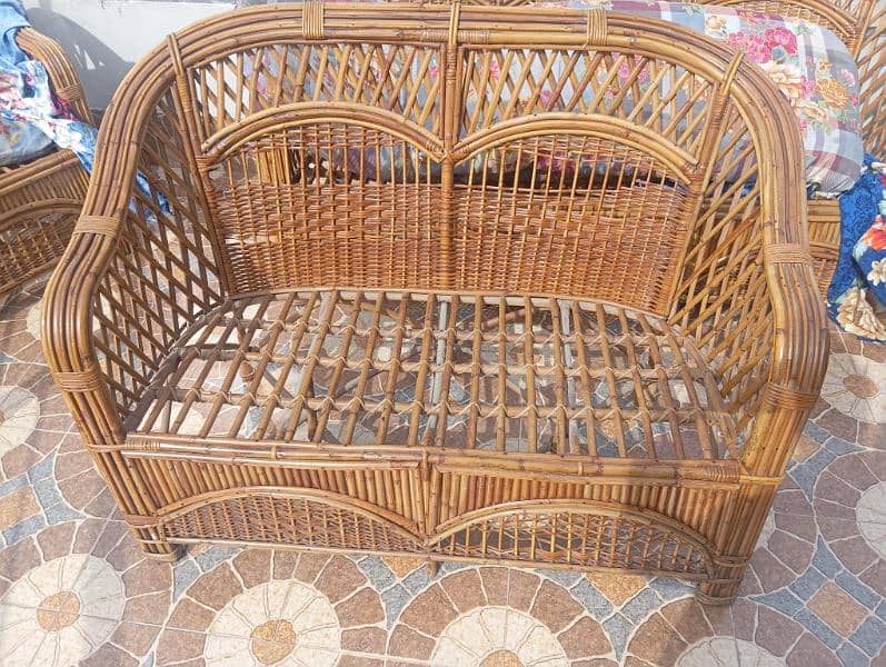 Cane sofa set 0