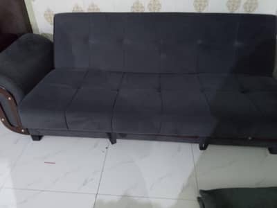 SOFA CUM BED INCLUDE METRESS LIKE NEW