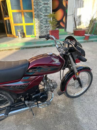 Honda CD 70 Dream (2023) Islambad number