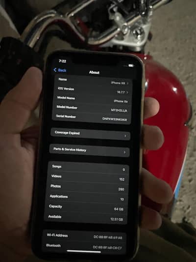 iphone xr all ok 64gb battery health 74 original battery