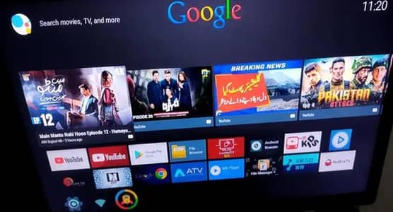 LG android smart led 32 inch voice control YouTube work