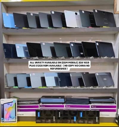 ALL TABS AVAILABLE AT WHOLESALE PRICES ONLY AT GSM MOBILE TAB HOUSE