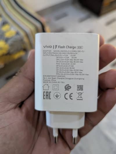 80w Flash charger for Vivo, OnePlus,iqoo