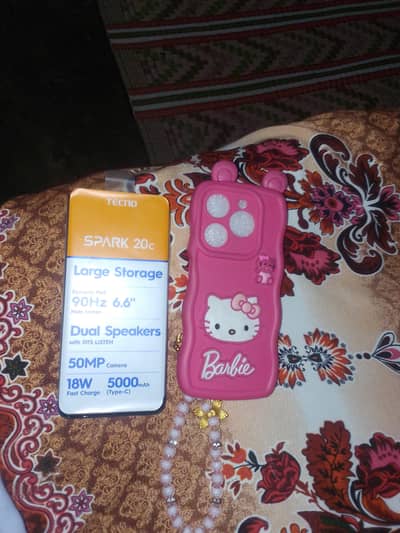 spark 20c large storage 8 / 128gb Hrtz rate 90 dual speakers with DTS