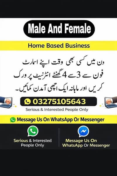 Online work/Online Jobs /Work from Home