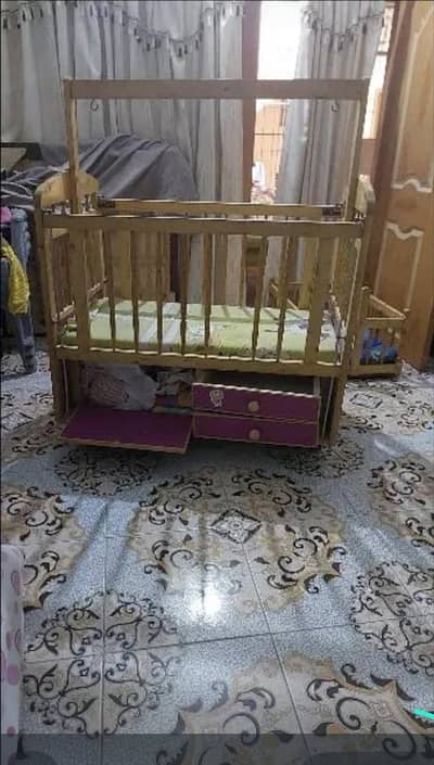 baby cot with swing