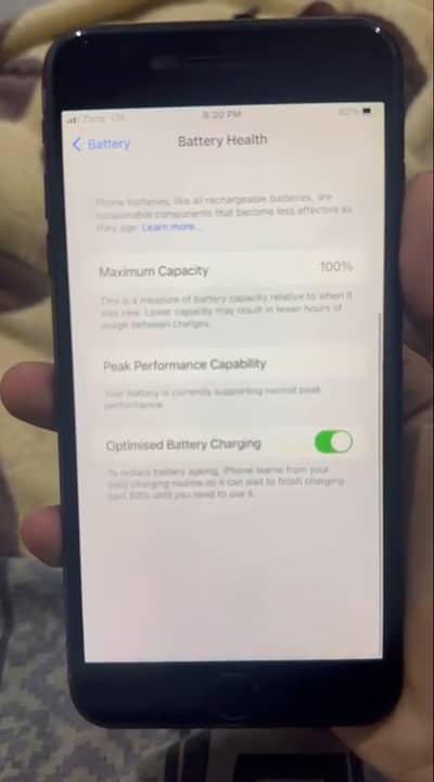 iPhone 7 Plus 256GB • PTA Approved • Matte Black • 100% Battery