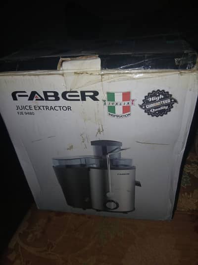 faber juice extractor for sale urgently