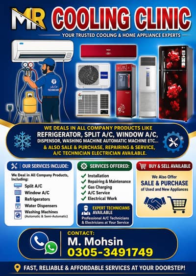 Expert Repairing / ac servicing and maintance / technician electrician