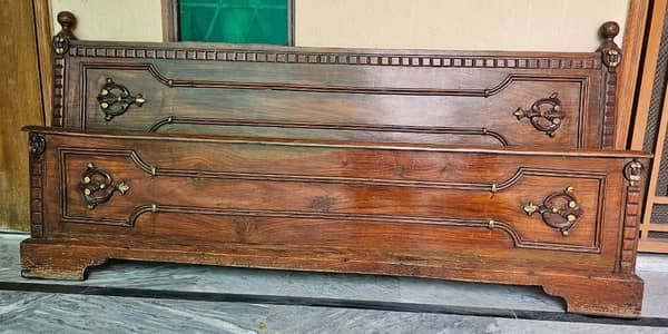 Wooden Bed | King size
