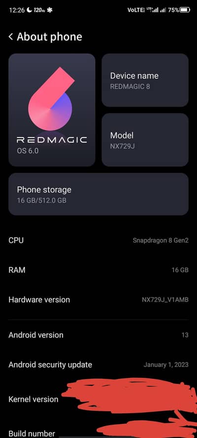 REDMAGIC 8S PRO PLUS 16 / 512