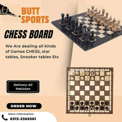 Customized Chess Board | Dabbo | Patti | Snooker Table | Chess table