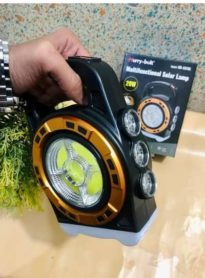 Solar Sensor Wall Lamp Black ABS Rechargeable