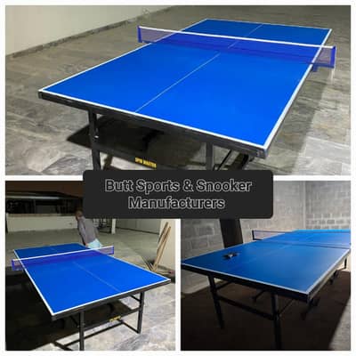 Table Tennis - Football Game - Carrom - Snooker Table - Table tennis