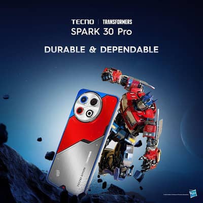 TECNO SPARK 30 PRO X TRANSFORMERS EDITION