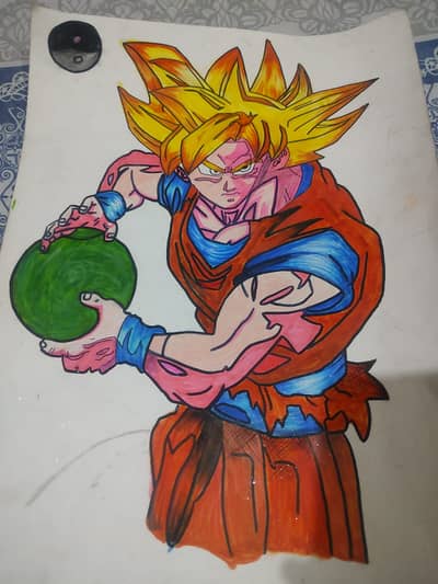 Hand-Draw Goku Sketch | Dragon Ball Z Fan Art Best offer