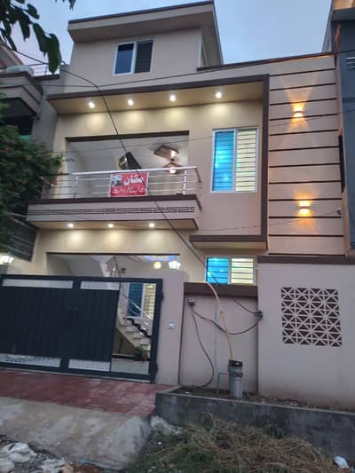 5 Marla Brand New House For Sale Best Location Near Highway Islamabad Electricity Water Bore Gas Lane Available