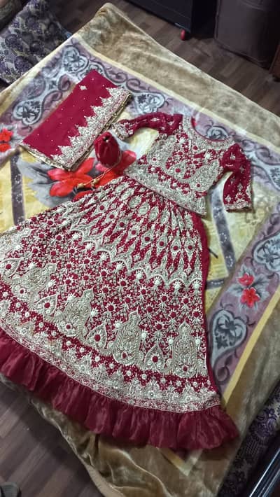 Bridal Lehenga for Sale – Complete Set Urgent For Sale